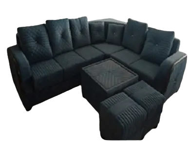 CORNER SOFA  SOFA SET WITH PAFFI+CENTER TABLE